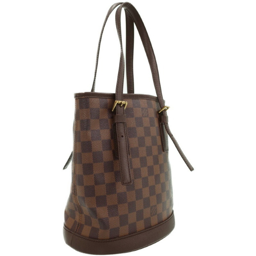 Louis Vuitton Brown Damier Shoulder Marais Bag Ebene Bucket